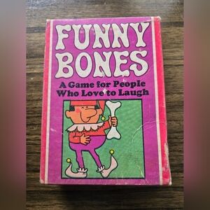 Vintage Funny Bones card game 1968